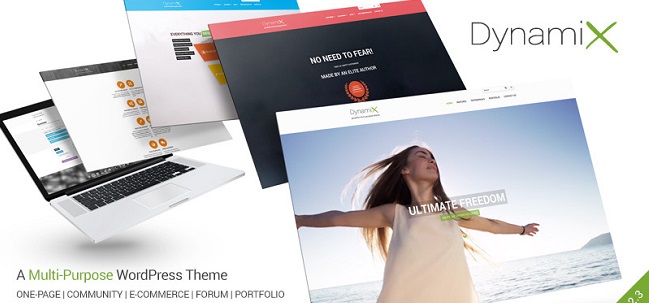 dynamix template wordpress