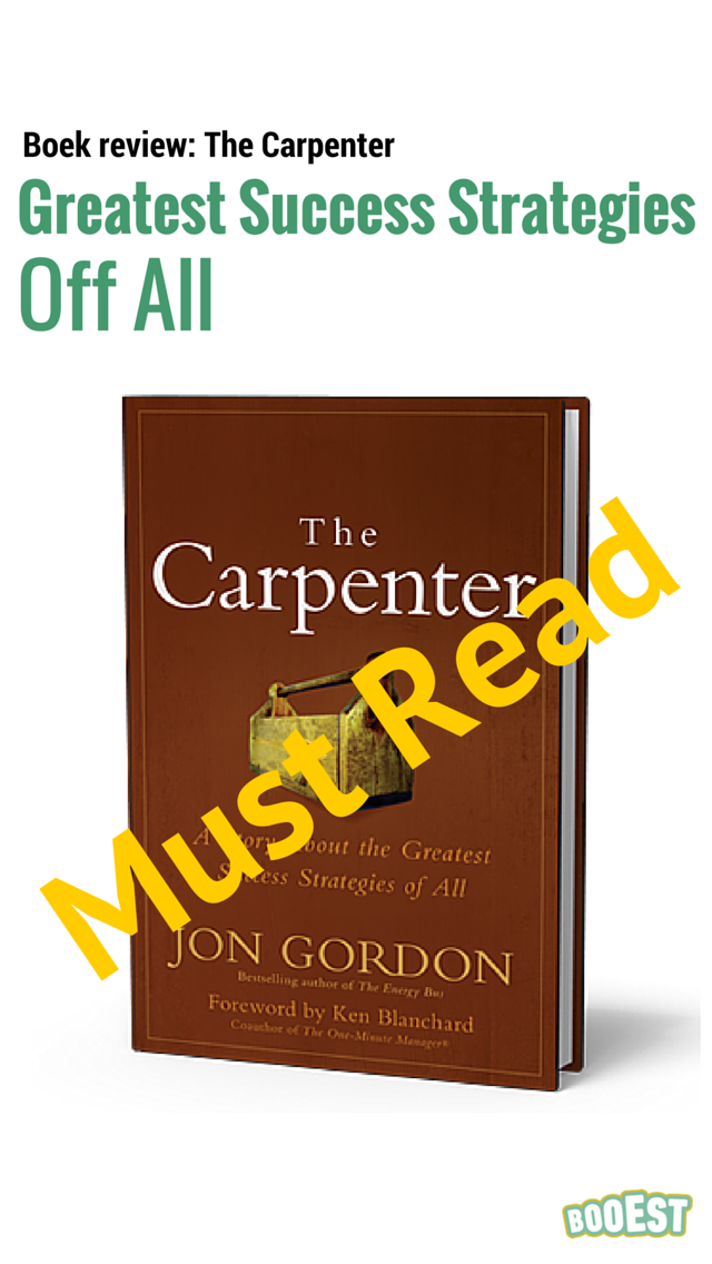 Boek review The Carpenter Pinterest